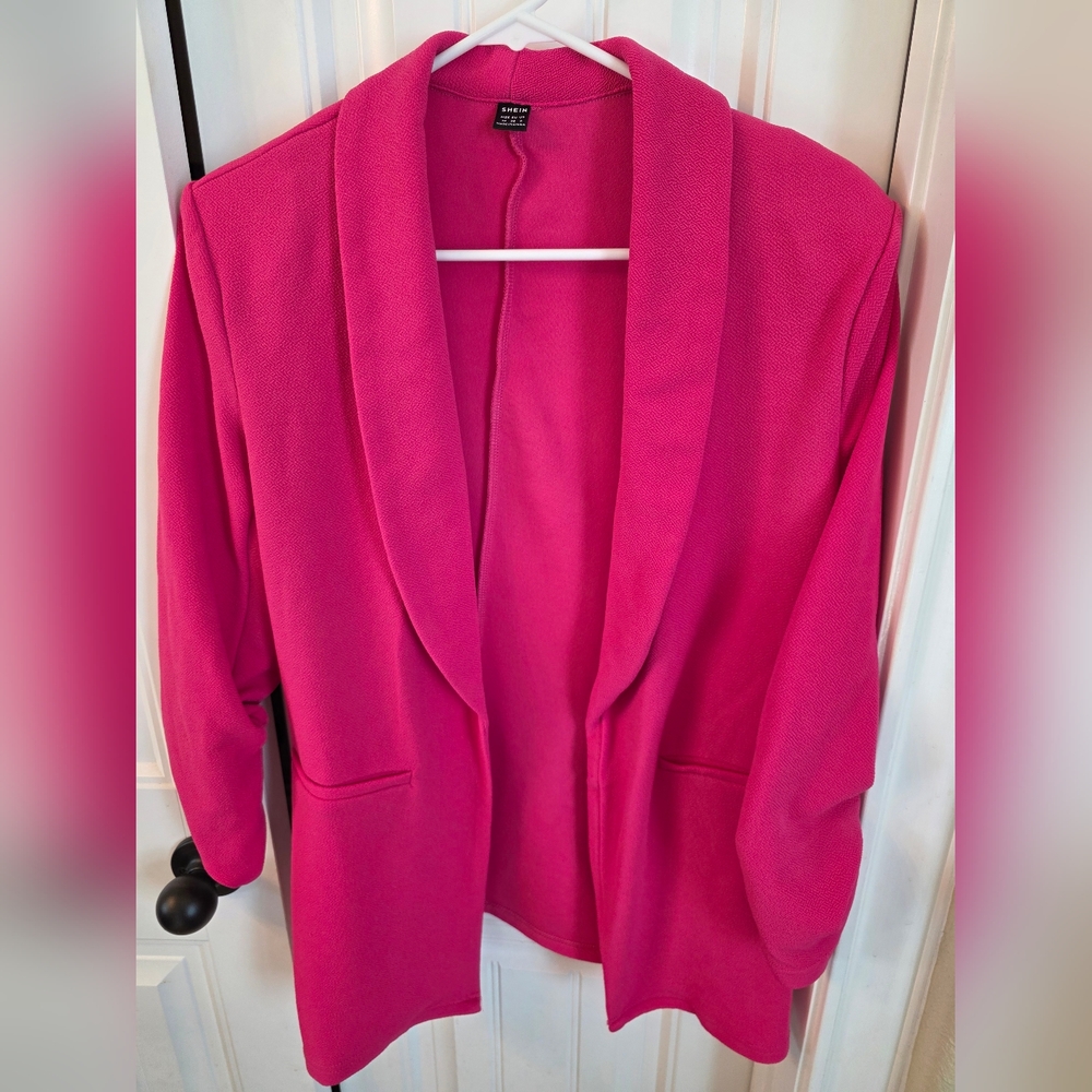 Shein Pink Blazer